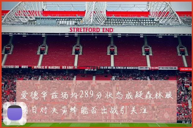 爱德华兹场均289分状态成疑森林狼明日对决黄蜂能否出战引关注